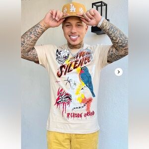 Move In Silence Skull Short Sleeve Tee